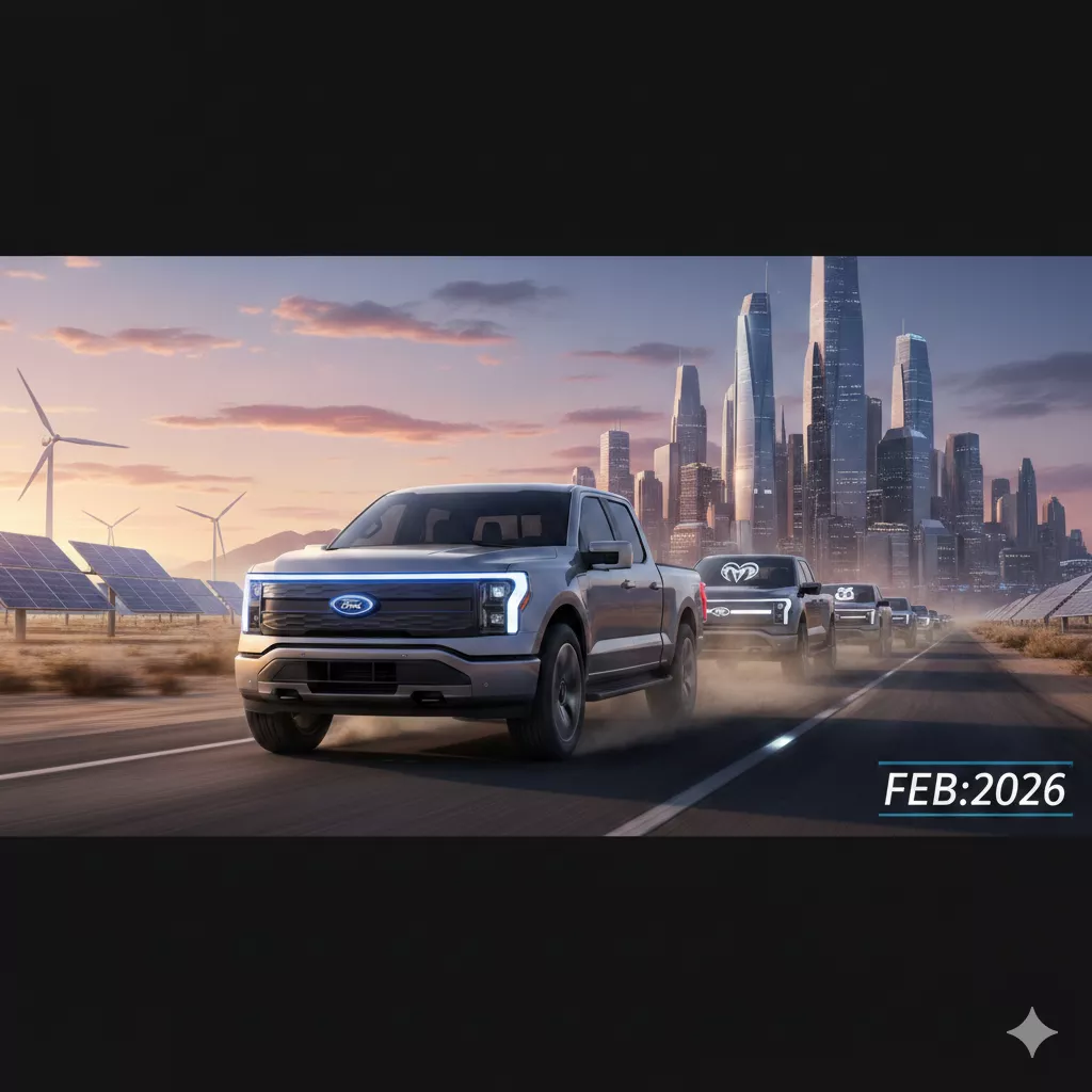 Ford F-150 Lightning Refresh Leads Feb 2026 EVs (55)