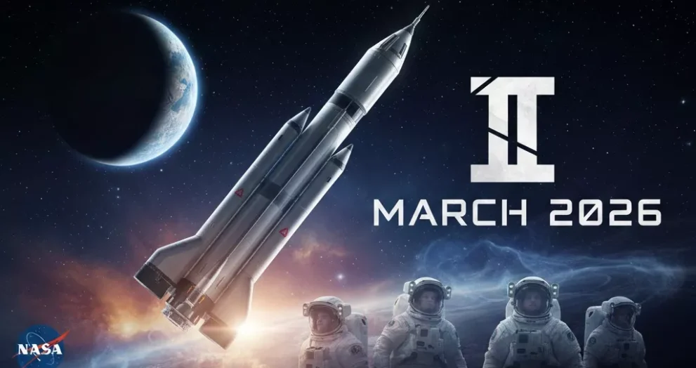 NASA Delays Artemis II Crewed Mission to March 2026