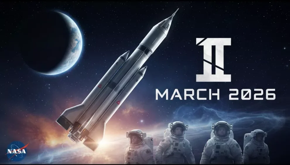 NASA Delays Artemis II Crewed Mission to March 2026