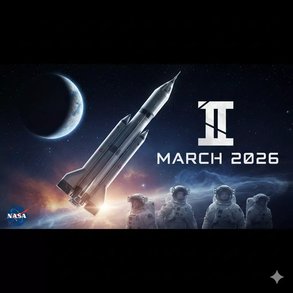 NASA Delays Artemis II Crewed Mission to March 2026