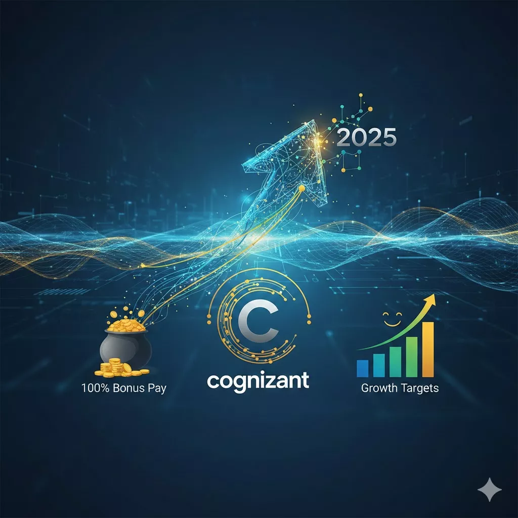 Cognizant to Roll Out 100% Bonus Pay for 2025 After Hitting Growth Targets Ahead of Schedule