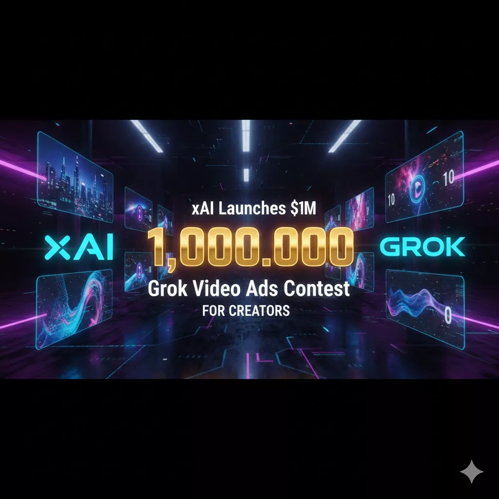 xAI Launches $1M Grok Video Ads Contest for Creators