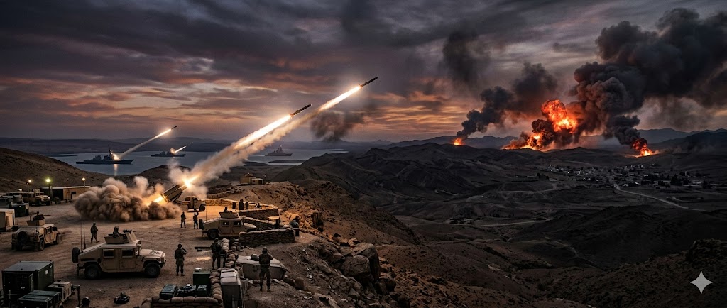 US Launches Cruise Missile Strikes on Iran from Syria