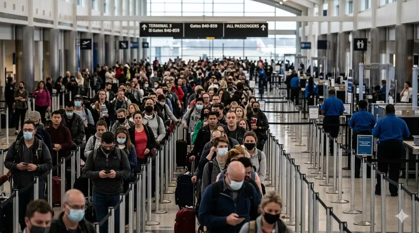 TSA Delays 2026: Long Airport Lines Amid Shutdown Crisis