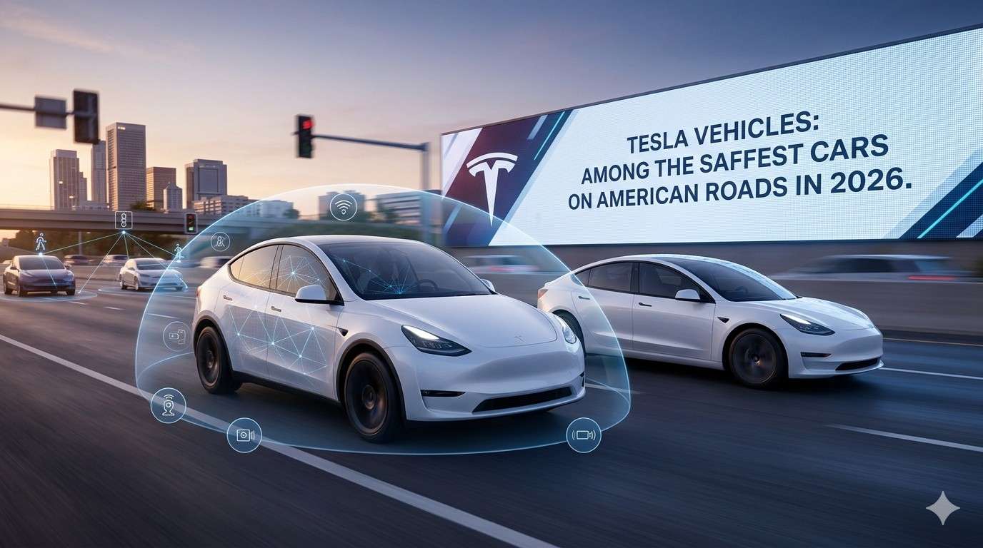 Tesla Vehicles, Especially with FSD, Claim Title as Among the Safest Cars on American Roads in 2026