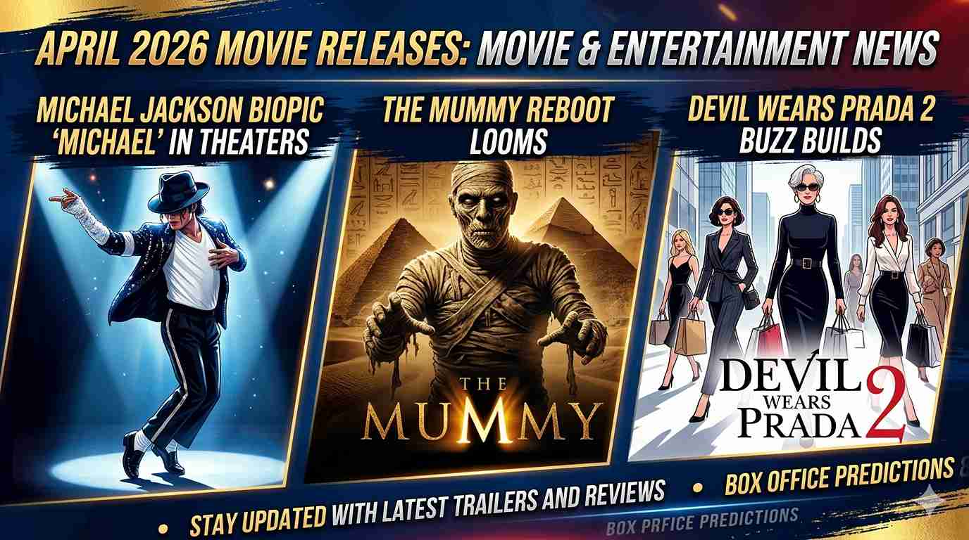 April 2026 Movie Releases: Michael, Mummy & Prada 2