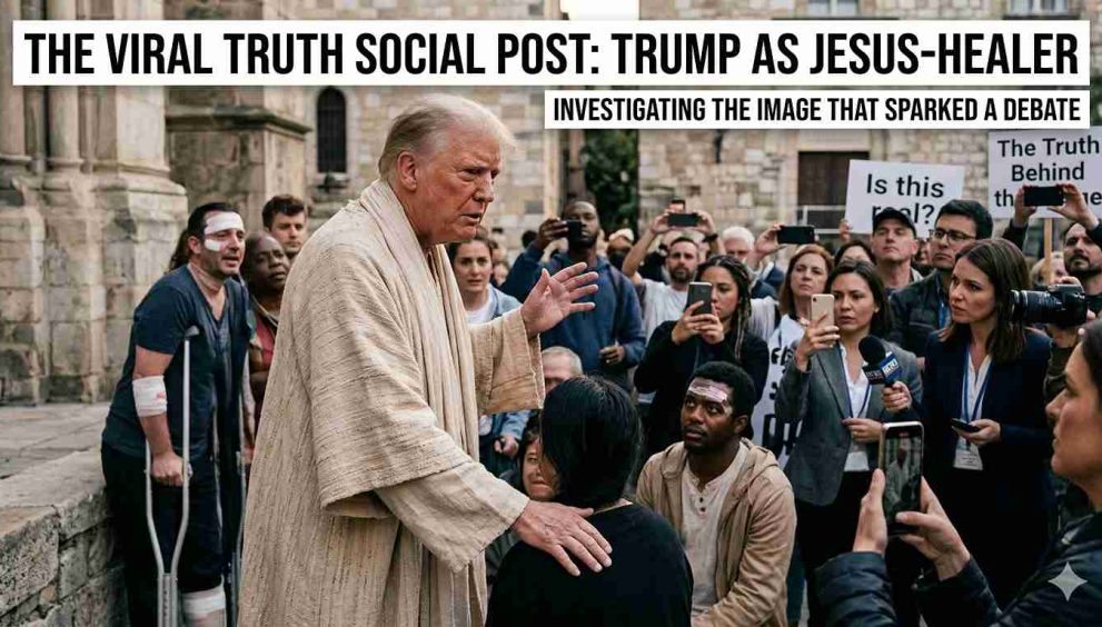 The Viral Truth Social Post: Trump as Jesus-Healer