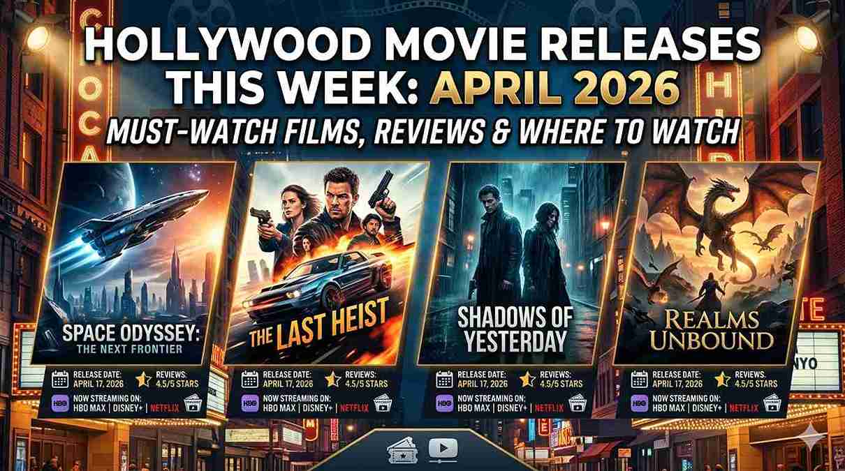 Hollywood Releases This Week April 2026 Guide