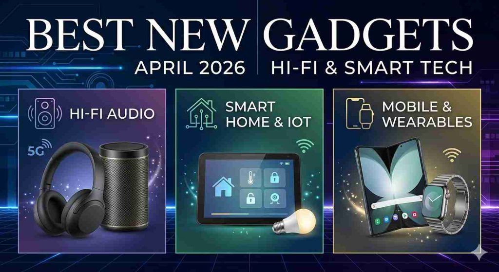 Best New Gadgets April 2026: Hi-Fi & Smart Tech