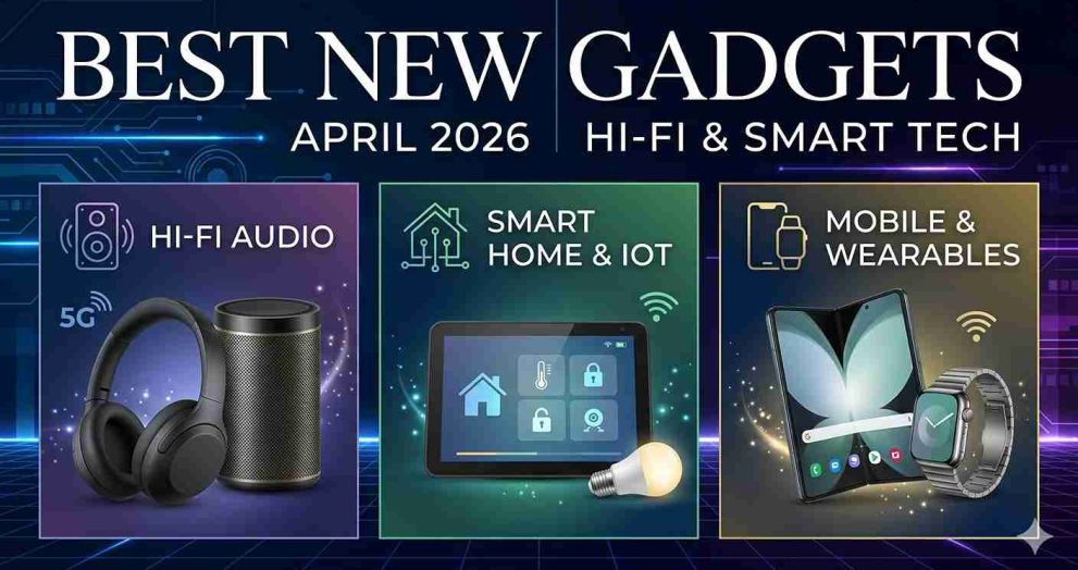 Best New Gadgets April 2026: Hi-Fi & Smart Tech