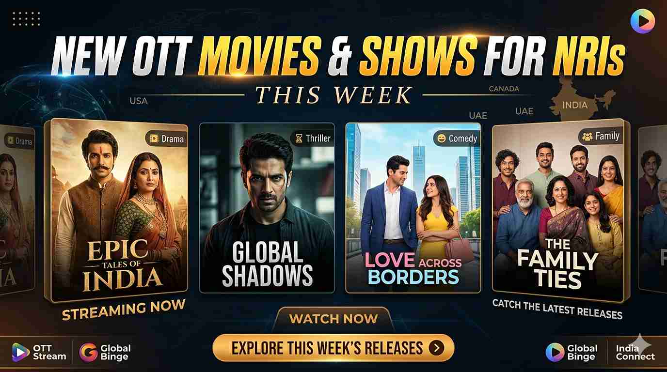 New OTT Movies & Shows for NRIs This Week