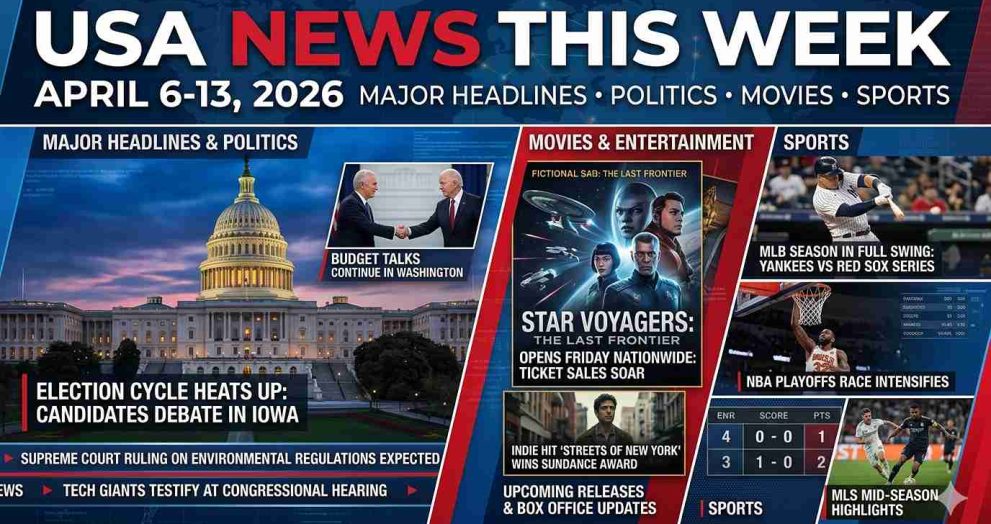 USA News April 6–13, 2026: Top Headlines