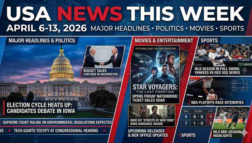 USA News April 6–13, 2026: Top Headlines