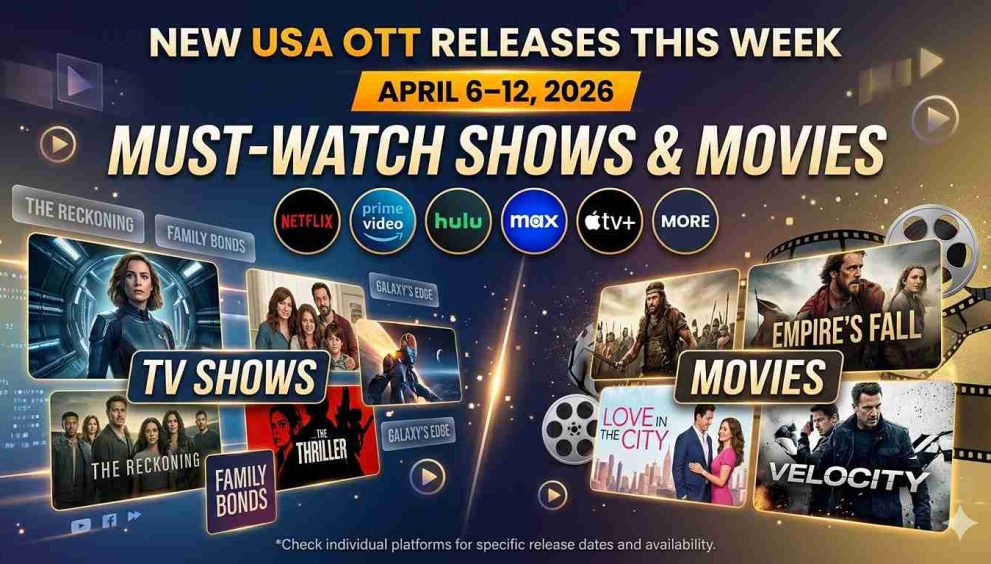 New OTT Shows & Movies This Week USA April 2026