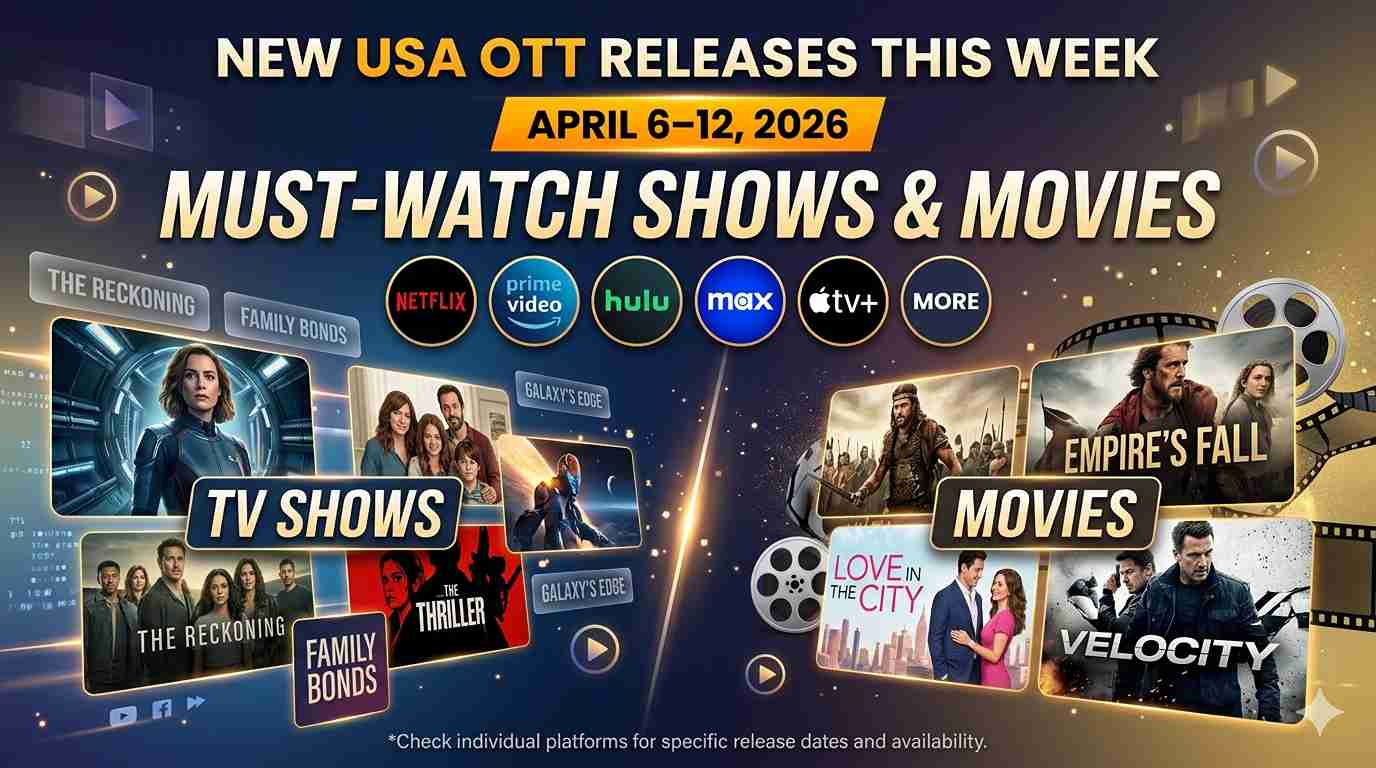 New OTT Shows & Movies This Week USA April 2026