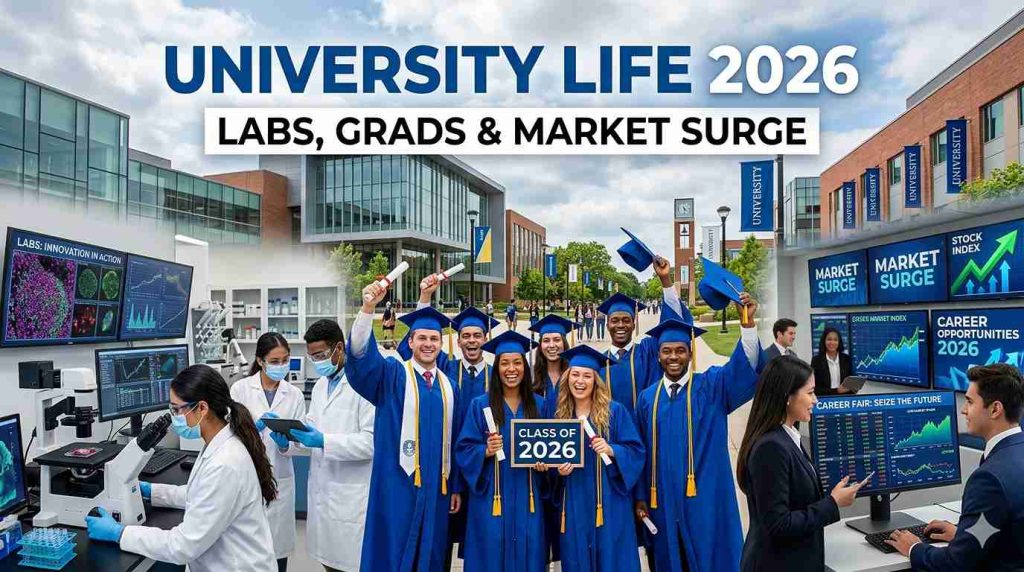 University Life 2026: Labs, Grads & Market Surge