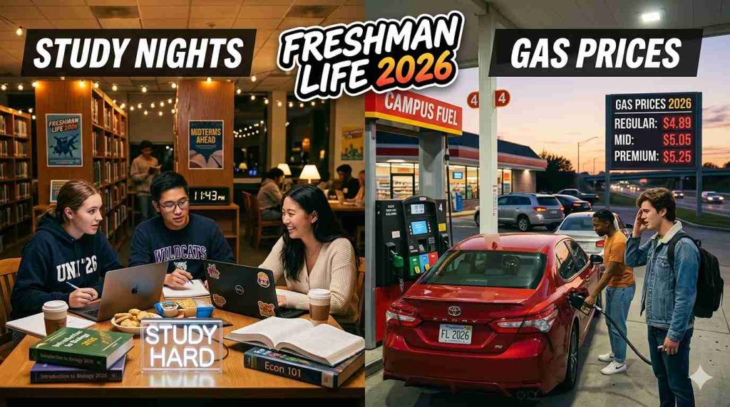 Freshman Life 2026: Study Nights & Gas Prices