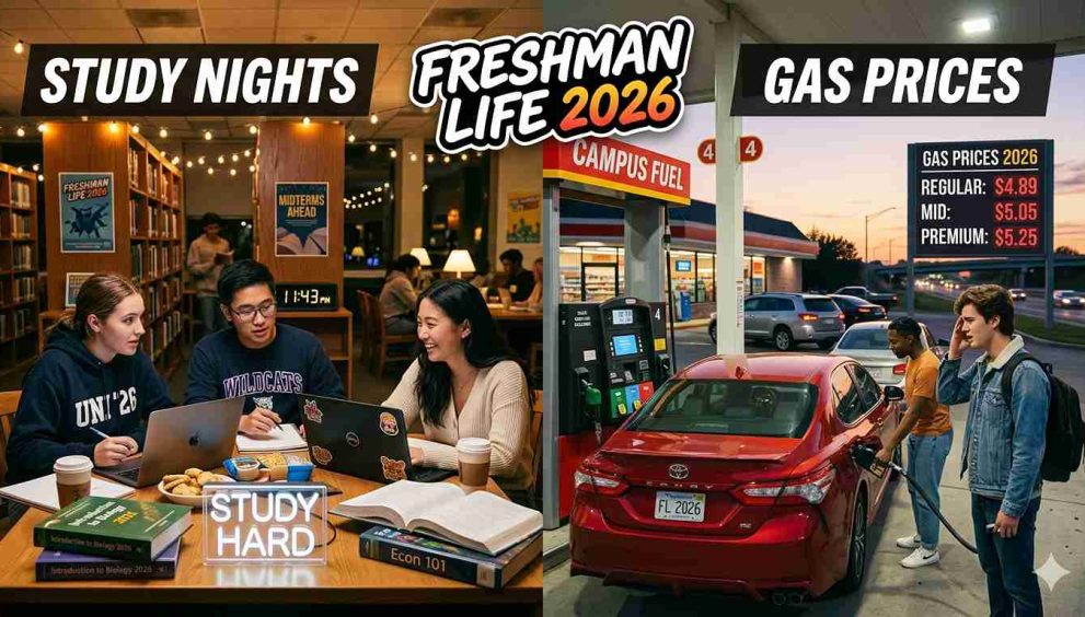 Freshman Life 2026: Study Nights & Gas Prices